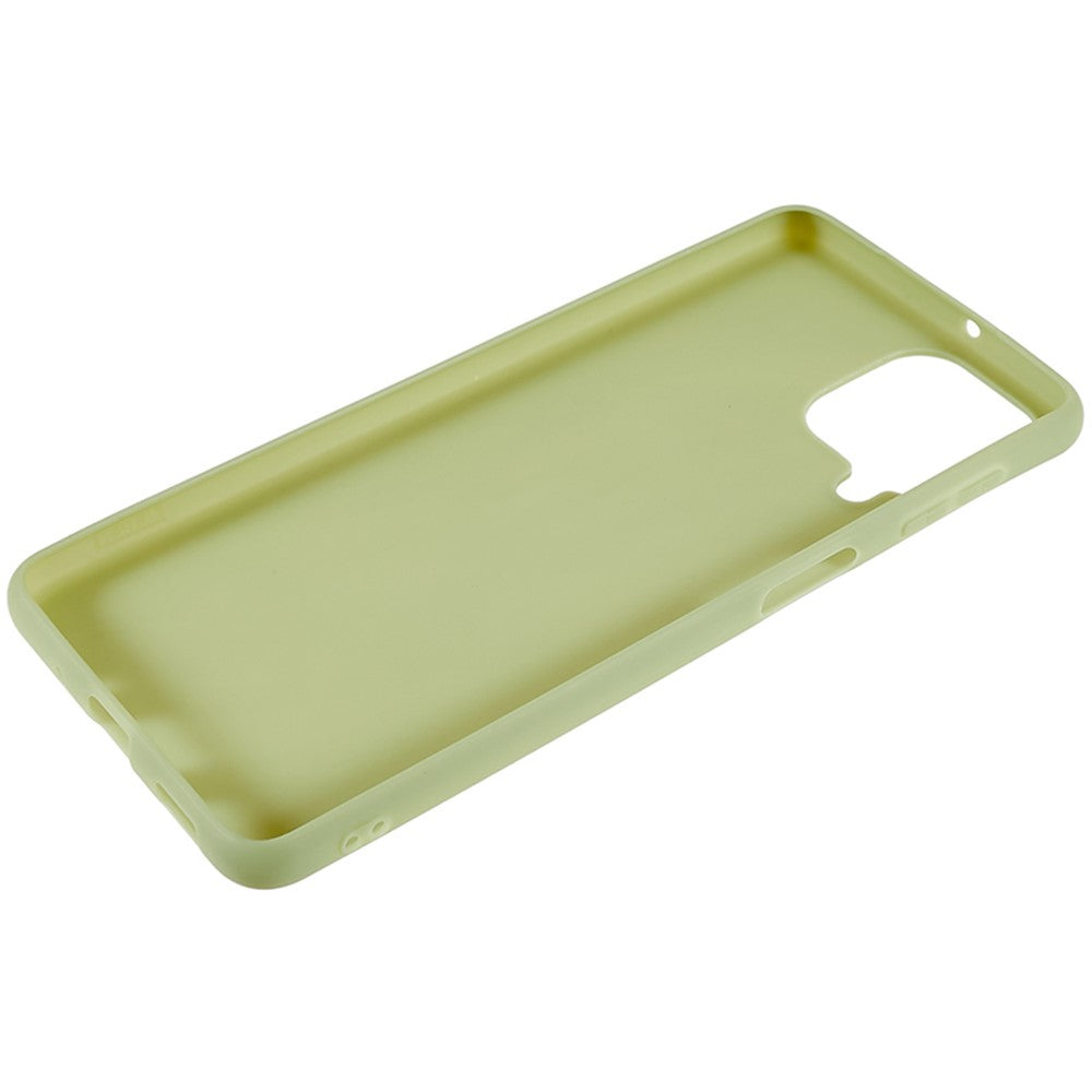 For Samsung Galaxy M53 5G Soft TPU Matte Phone Case Anti-fingerprint Anti-drop Back Cover - Green