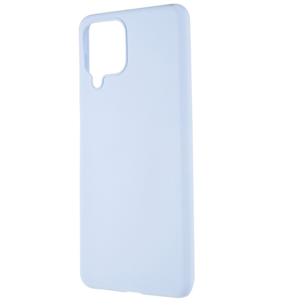 For Samsung Galaxy M53 5G Soft TPU Matte Phone Case Anti-fingerprint Anti-drop Back Cover - Light Purple