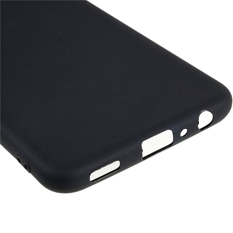 TPU Phone Case for Samsung Galaxy M33 5G (Global Version) Fingerprint Free Matte Phone Cover - Black