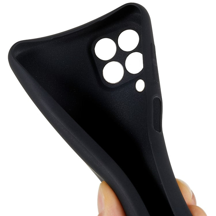 TPU Phone Case for Samsung Galaxy M33 5G (Global Version) Fingerprint Free Matte Phone Cover - Black