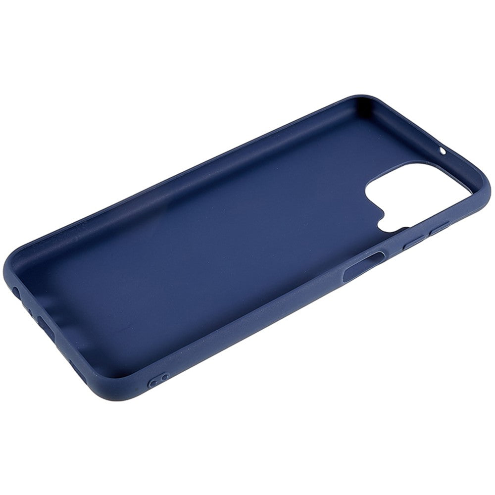 TPU Phone Case for Samsung Galaxy M33 5G (Global Version) Fingerprint Free Matte Phone Cover - Sapphire