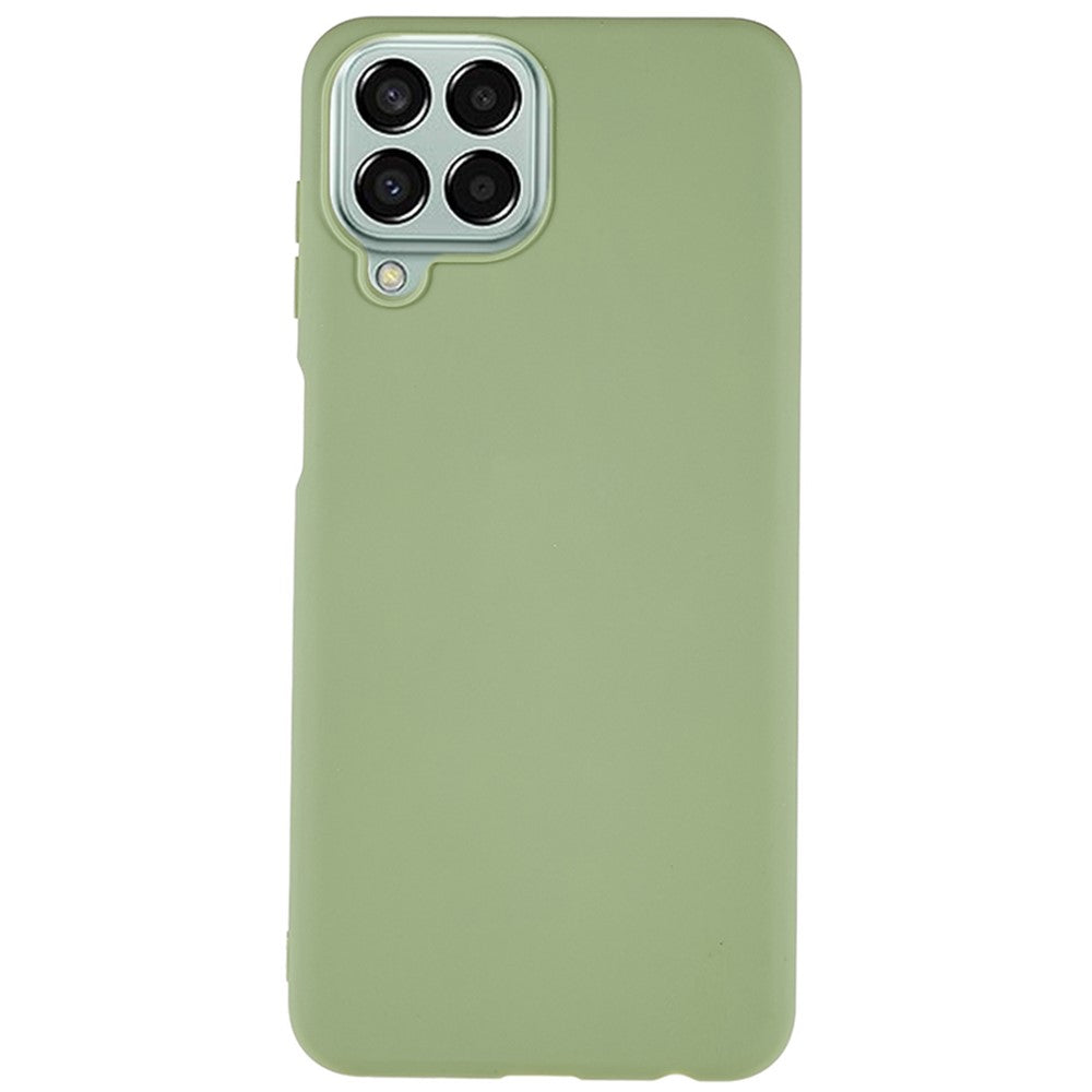 TPU Phone Case for Samsung Galaxy M33 5G (Global Version) Fingerprint Free Matte Phone Cover - Green
