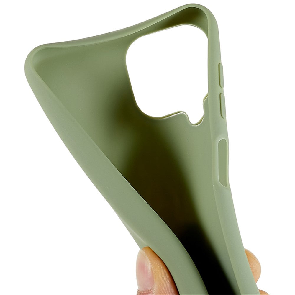 TPU Phone Case for Samsung Galaxy M33 5G (Global Version) Fingerprint Free Matte Phone Cover - Green