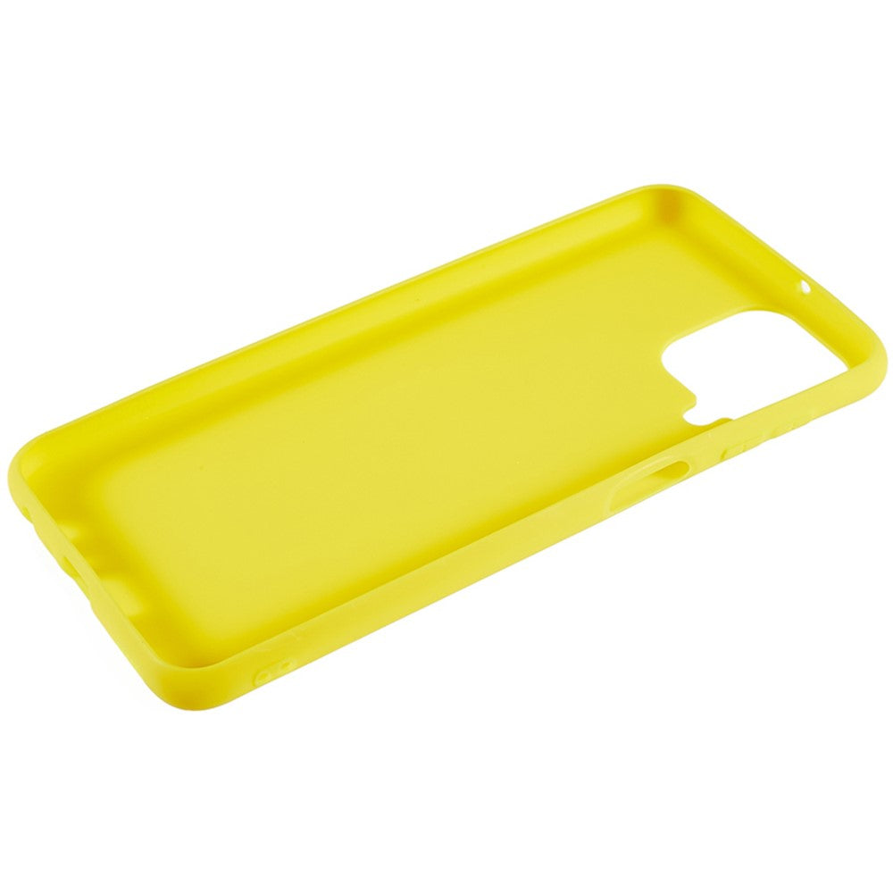 TPU Phone Case for Samsung Galaxy M33 5G (Global Version) Fingerprint Free Matte Phone Cover - Yellow