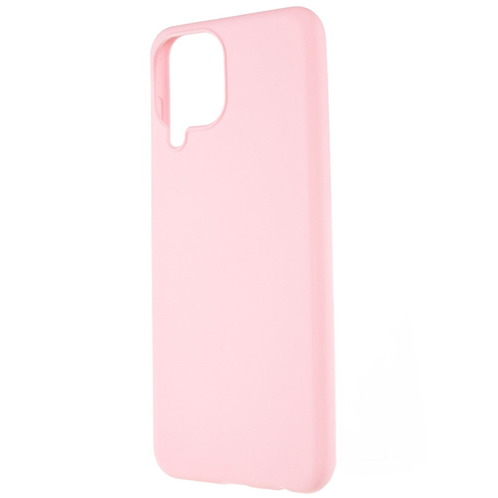 TPU Phone Case for Samsung Galaxy M33 5G (Global Version) Fingerprint Free Matte Phone Cover - Light Pink