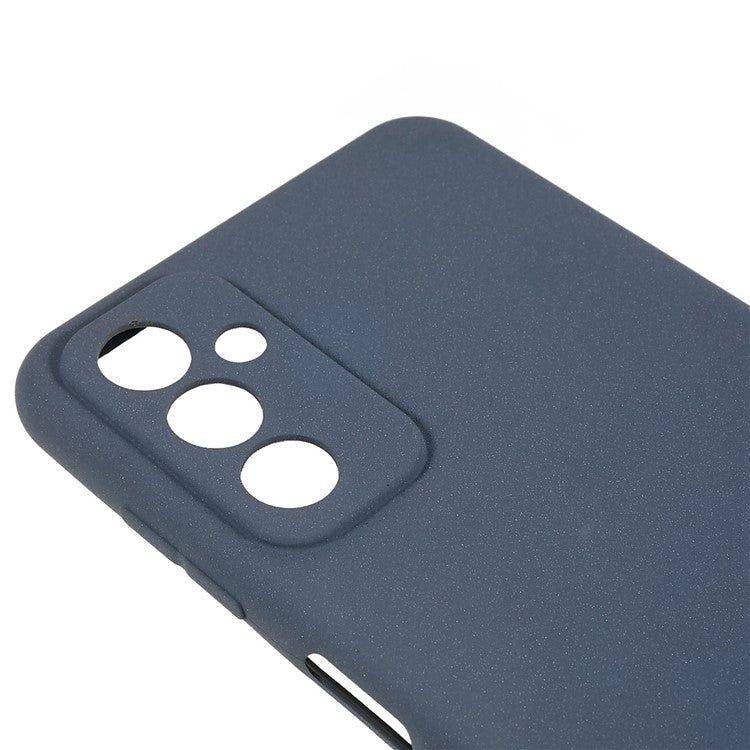 For Samsung Galaxy M13 4G Soft TPU Double-Sided Matte Case Precise Cutouts Anti-Scratch Protective Phone Cover - Grey