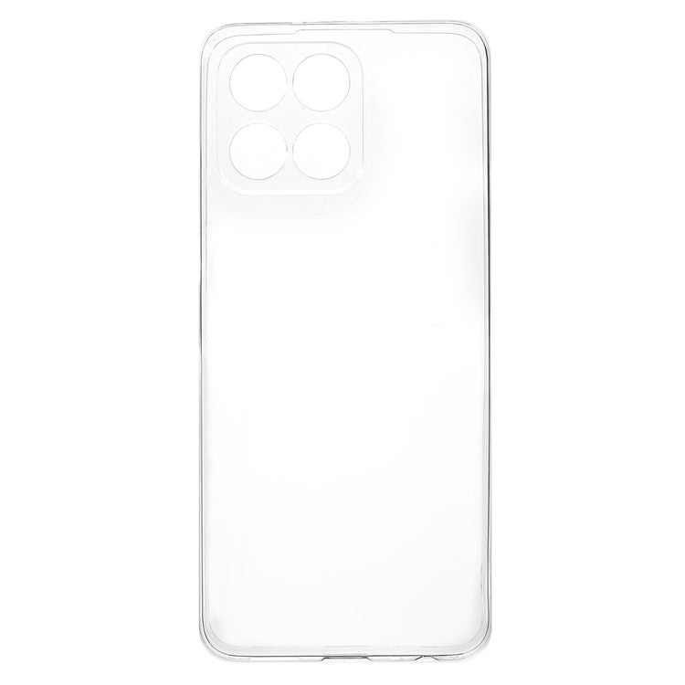 For Honor X8 5G Crystal Clear Back Case, Soft TPU Drop Protection Anti-Yellowing Slim Phone Cover
