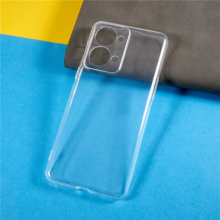 Drop-proof Protective Smartphone Case For OnePlus Nord 2T 5G Anti-Yellowing Crystal Clear Scratch-resistant TPU Phone Cover