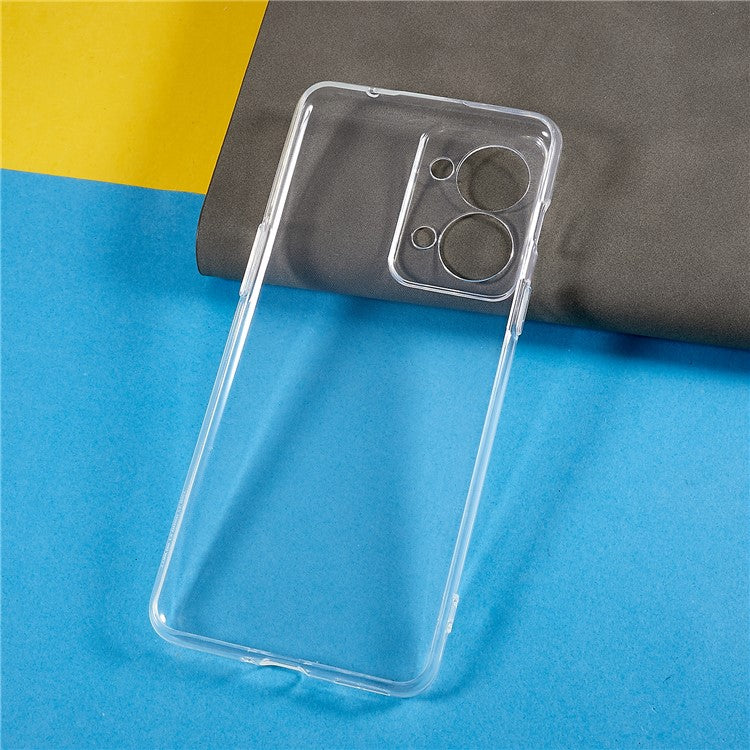 Drop-proof Protective Smartphone Case For OnePlus Nord 2T 5G Anti-Yellowing Crystal Clear Scratch-resistant TPU Phone Cover