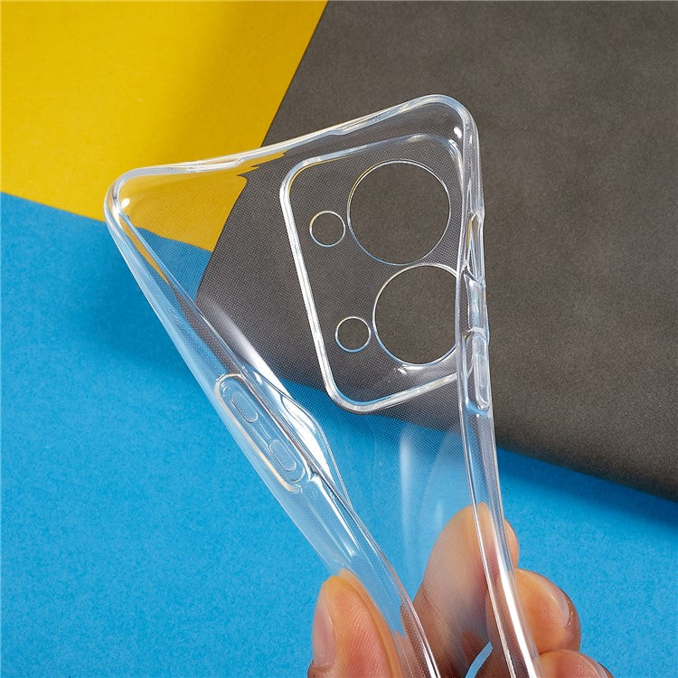 Drop-proof Protective Smartphone Case For OnePlus Nord 2T 5G Anti-Yellowing Crystal Clear Scratch-resistant TPU Phone Cover