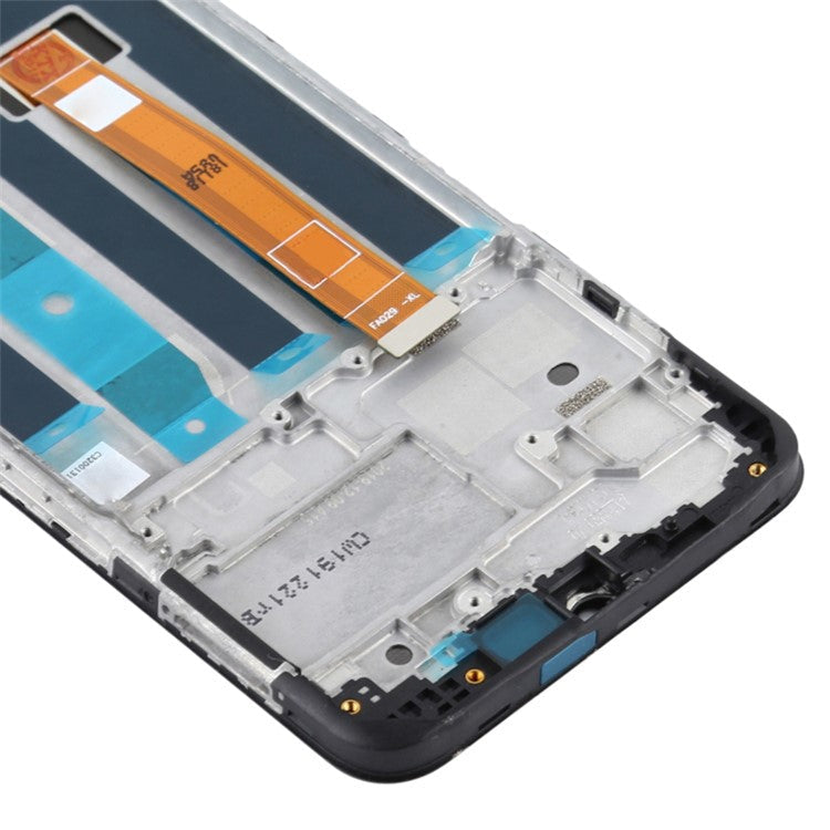 For Oppo A8 / A31 (2020) Grade C LCD Screen and Digitizer Assembly + Frame (without Logo)