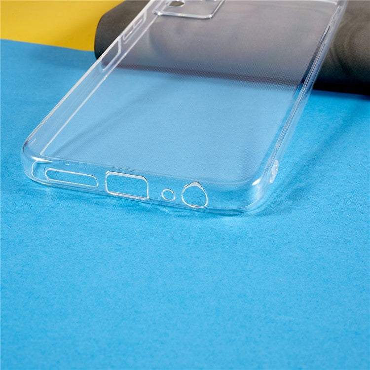 For Infinix Note 11 Slim TPU Shockproof Protective Phone Case Camera Protection Transparent Clear Cover
