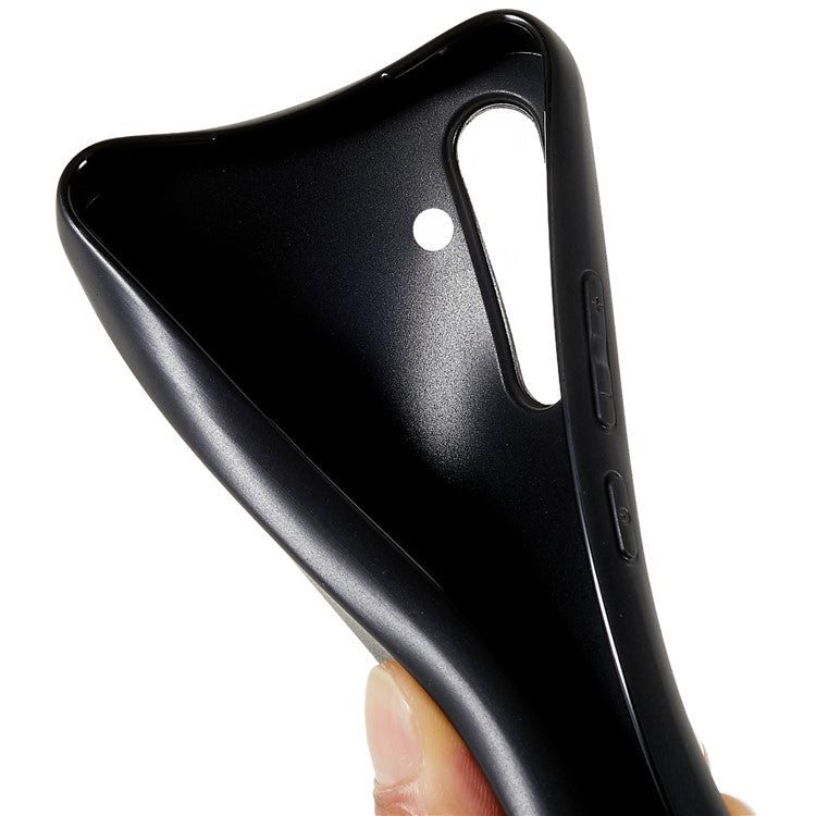 For Samsung Galaxy A54 5G Ultra Thin Soft TPU Phone Case Black Matte Protective Mobile Phone Cover