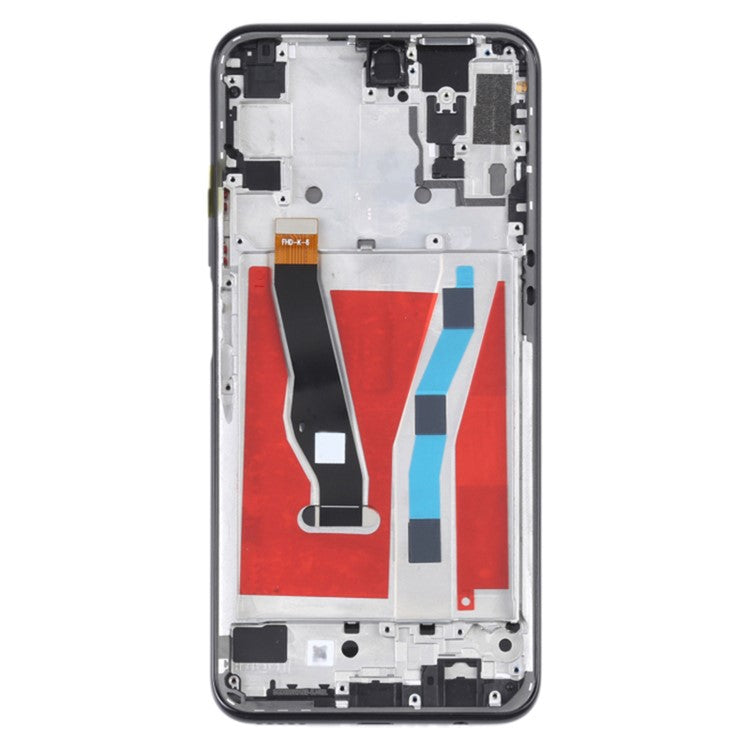 For Huawei Y9s STK-L21, STK-LX3, STK-L22 LCD Screen and Digitizer Assembly + Frame Replacement Part (COG) (Grade C, without Logo) - Midnight Black