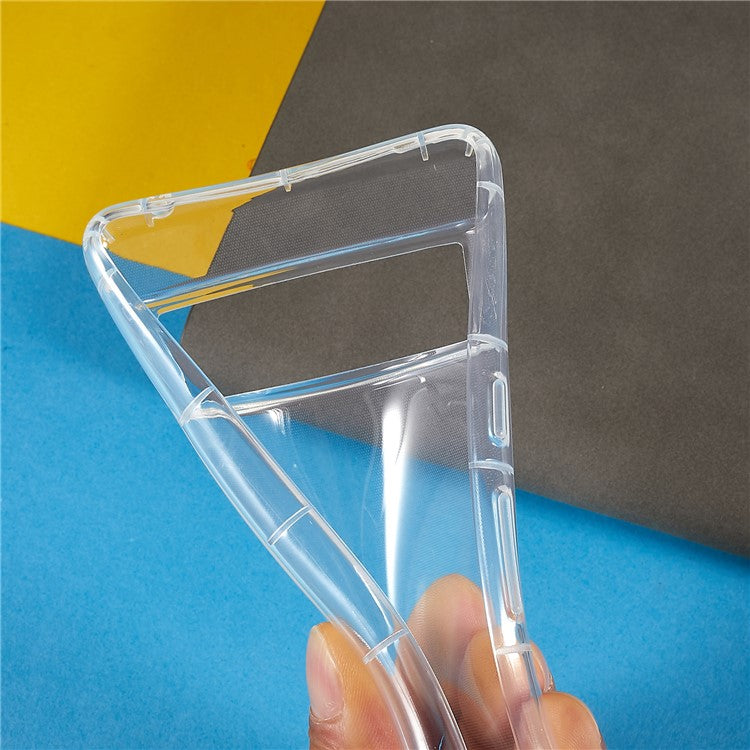 Phone Case for Google Pixel 7 5G, Airbag Protection Shock-absorbing Transparent TPU Back Cover