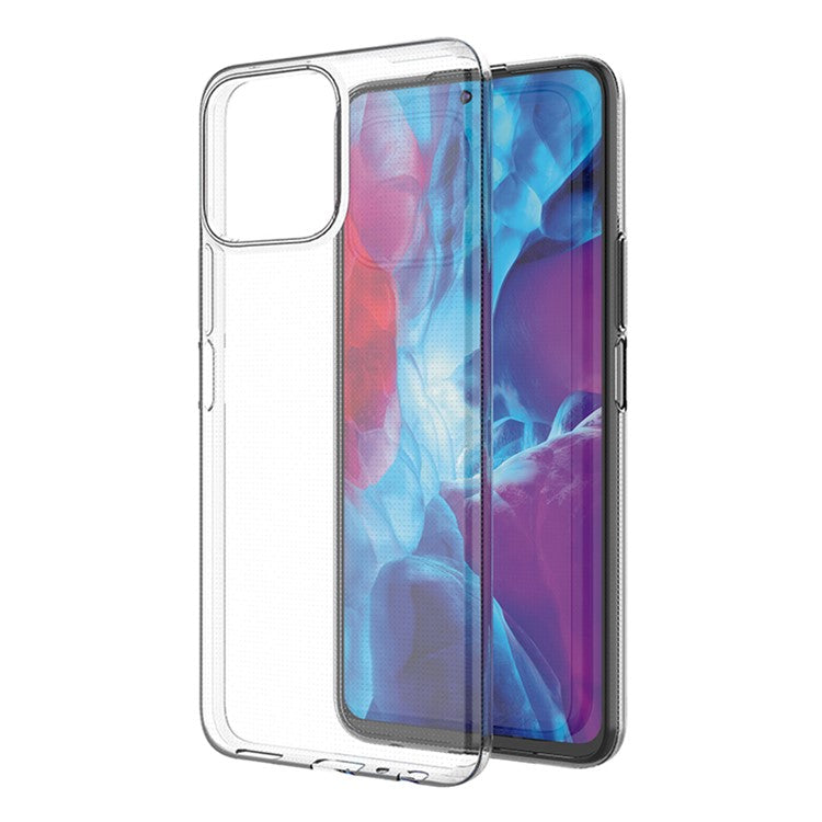 For Honor X8 4G Transparent Soft TPU Anti-scratch Phone Cover Non-Yellowing Protective Mobile Phone Case