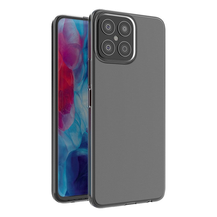 For Honor X8 4G Transparent Soft TPU Anti-scratch Phone Cover Non-Yellowing Protective Mobile Phone Case