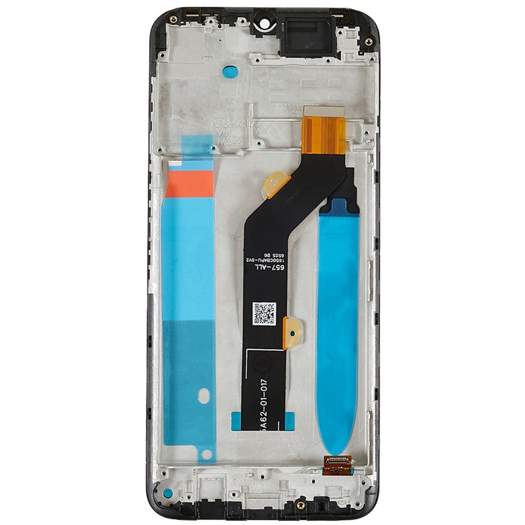 For Tecno Spark 7T 4G KF6p Grade C LCD Screen and Digitizer Assembly + Frame Replacement Part (without Logo)