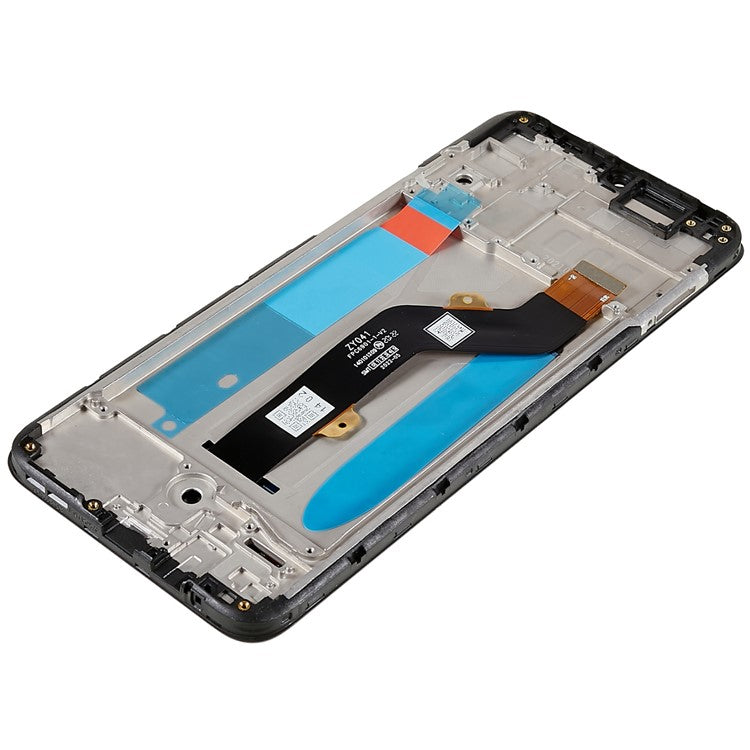 For Tecno Spark 5 Air 2020 KD6 Grade C LCD Screen and Digitizer Assembly + Frame Replacement Part (without Logo)