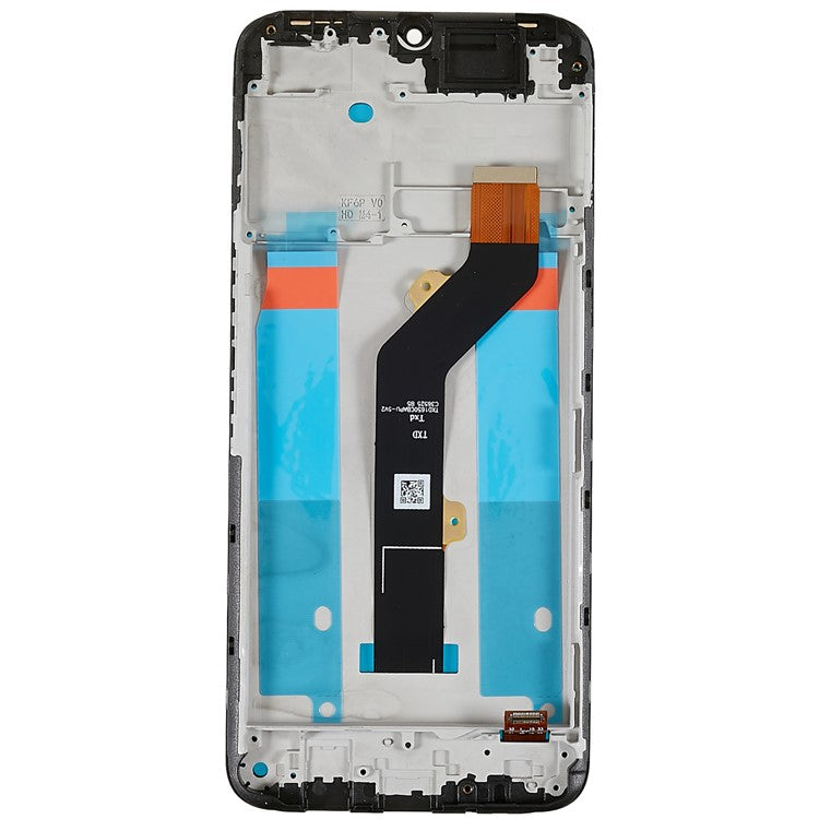 For Tecno Spark 7 4G Grade C LCD Screen and Digitizer Assembly + Frame Replacement Part (without Logo)
