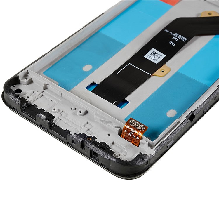 For Tecno Spark 7 4G Grade C LCD Screen and Digitizer Assembly + Frame Replacement Part (without Logo)