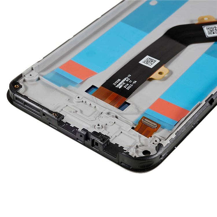 For Infinix Hot 10s X689 X689B X689D / Hot 10T X689C Grade C LCD Screen and Digitizer Assembly + Frame Replacement Part (without Logo)