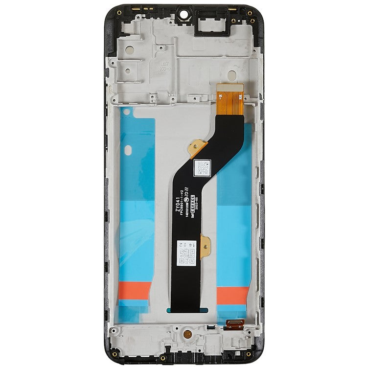 For Tecno Pouvoir 4 2020 LC7 Grade C LCD Screen and Digitizer Assembly + Frame Replacement Part (without Logo)