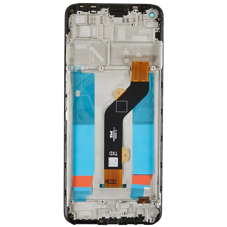 For Infinix Hot 10 X682 Grade C LCD Screen and Digitizer Assembly + Frame Replacement Part (without Logo)