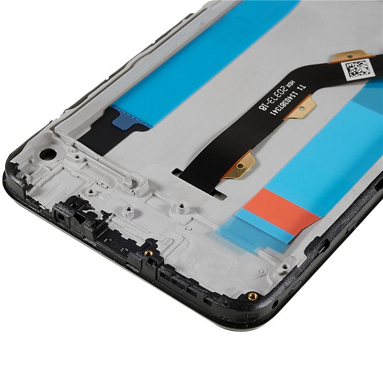 For Infinix Hot 9 X655 Grade C LCD Screen and Digitizer Assembly + Frame Replacement Part (without Logo)
