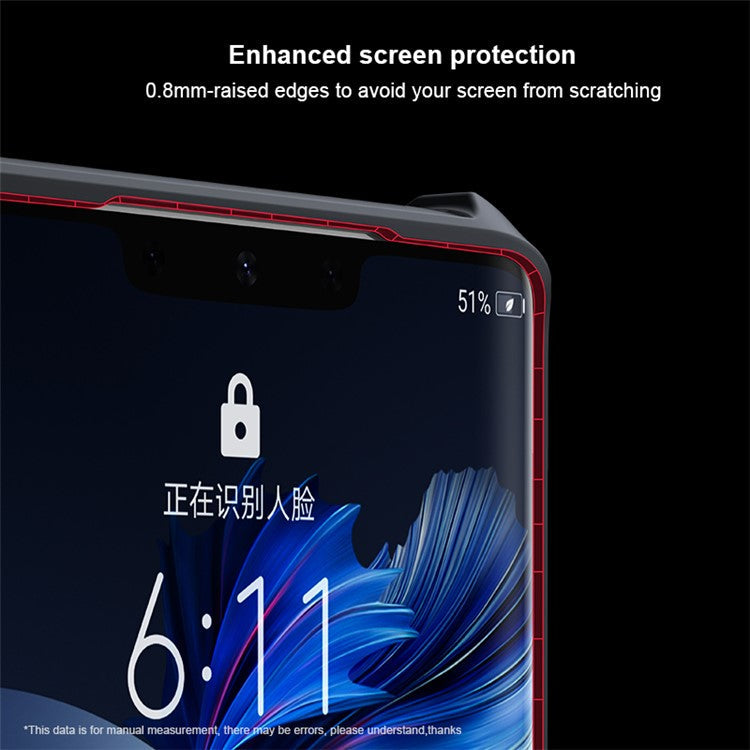 XUNDD For Honor X8 4G Acrylic + TPU Phone Case Anti-drop Protective Phone Back Cover - Black
