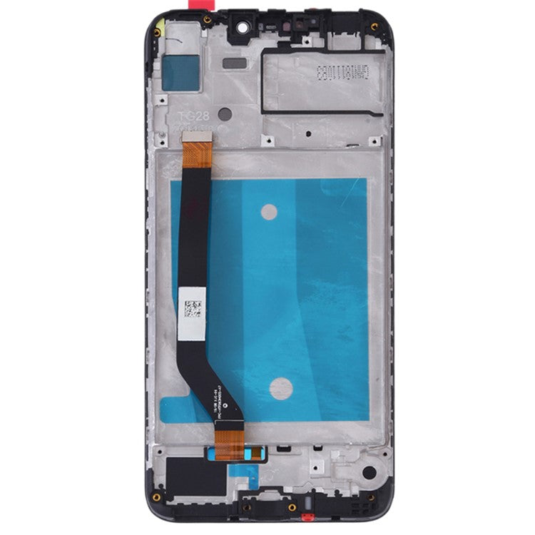 For Huawei Honor 8C Grade C LCD Screen and Digitizer Assembly + Frame Replacement Part (without Logo)