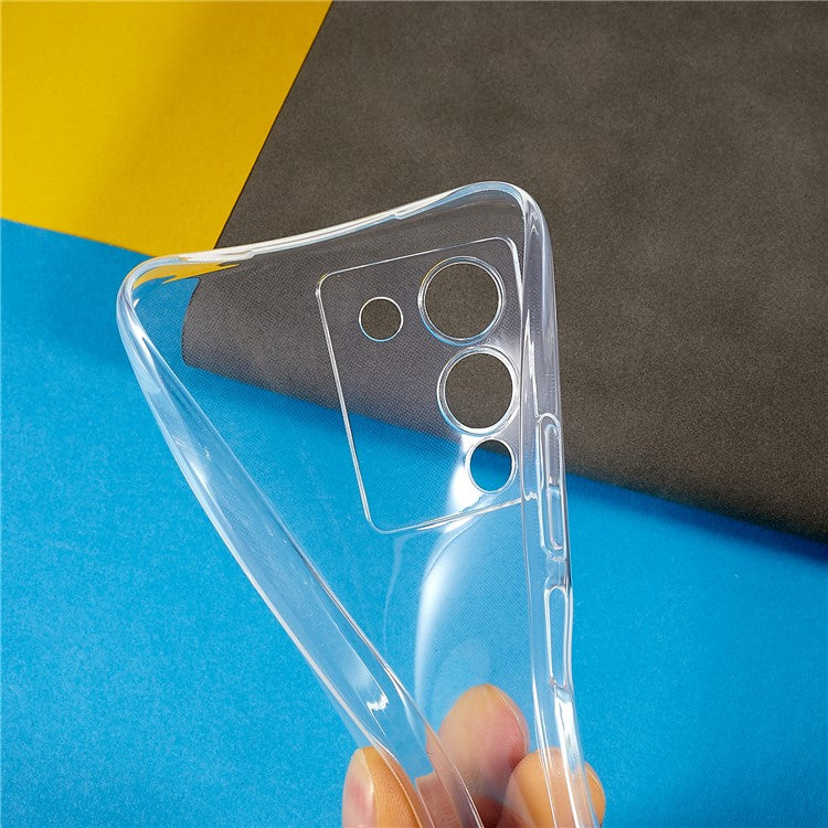 For Infinix Note 12 4G Ultra-Thin Flexible TPU Phone Back Cover Anti-Scratch Protective Case