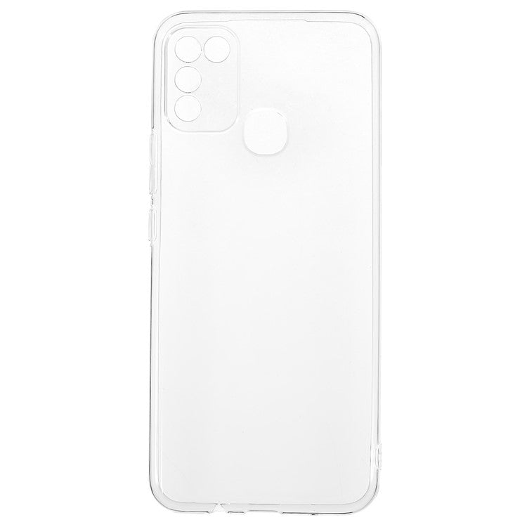 For Infinix Hot 10 Play Ultra-Thin Soft TPU Phone Back Cover Transparent Anti-Scratch Protective Case