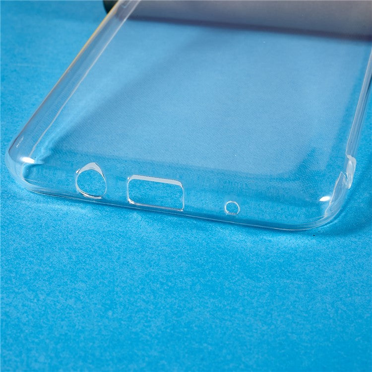 For Infinix Hot 10 Play Ultra-Thin Soft TPU Phone Back Cover Transparent Anti-Scratch Protective Case