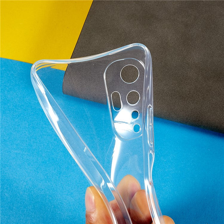 For Infinix Hot 20S 4G X6827 Ultra-Thin Clear Soft TPU Protective Cover Drop-Proof Anti-Scratch Phone Back Case