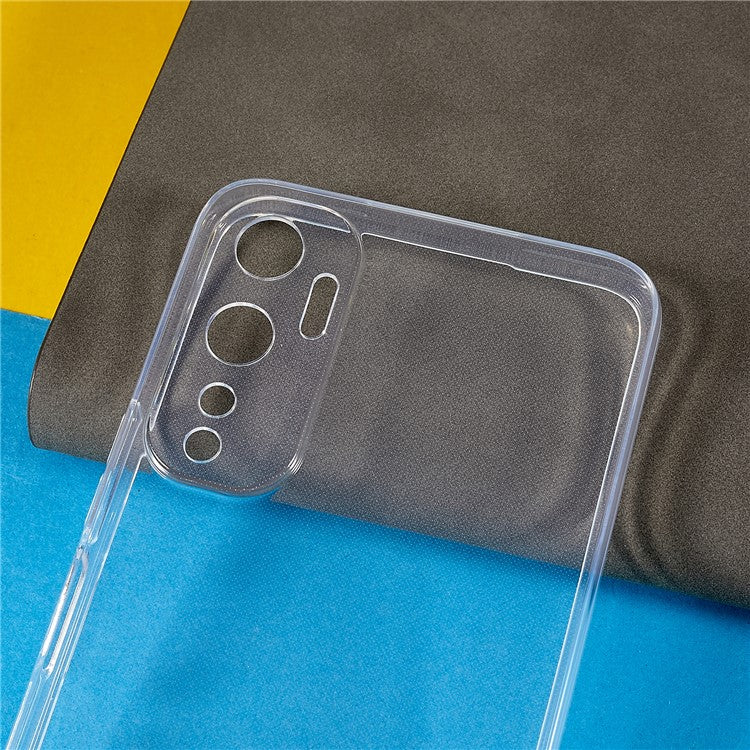 For Infinix Hot 20 4G Ultra Slim Flexible TPU Cover Drop-Proof Crystal Clear Protective Phone Case