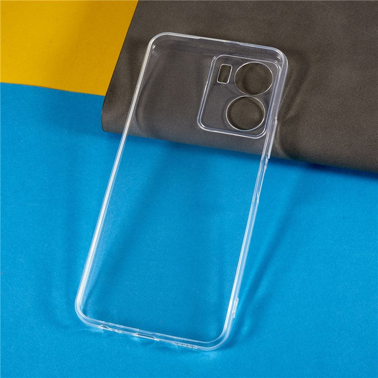 For vivo Y35 5G Ultra Thin Mobile Phone Shell Protector Phone Case High Transparency Clear Flexible TPU Cover