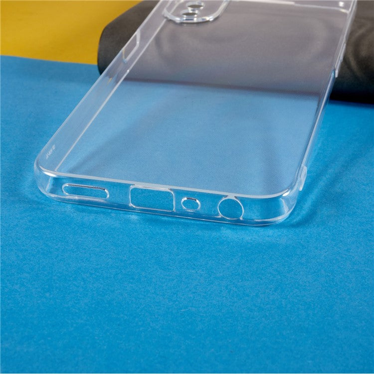 Mobile Phone Shell Protector for Oppo A58x 5G, Phone Case Ultra Thin High Transparency Clear Flexible TPU Cover