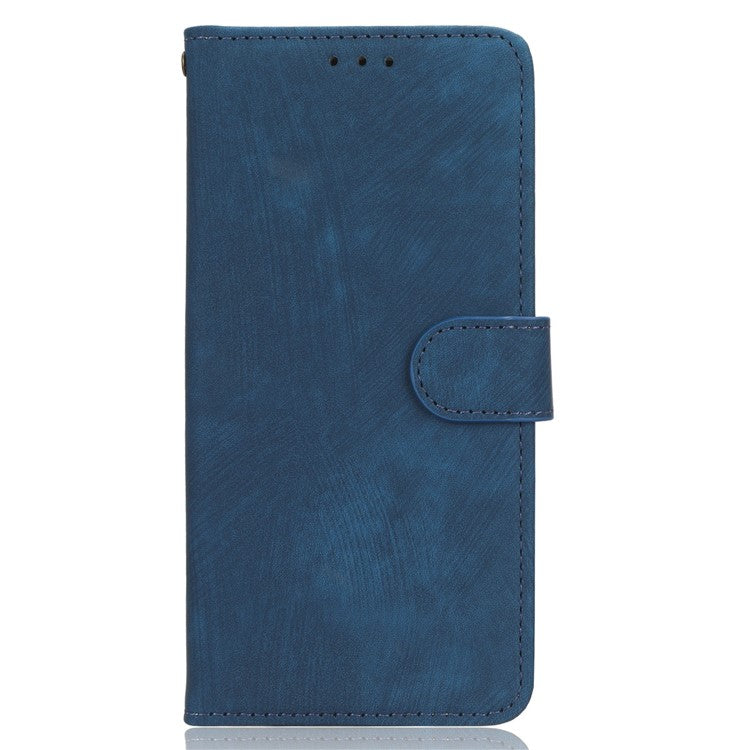 For Oppo A57 (2022) 5G / A77 5G / K10 5G / Realme V23 5G / Q5i / Narzo 50 5G / OnePlus Nord N300 5G RFID Blocking PU Leather Phone Case Magnetic Cover with Wallet Stand - Blue