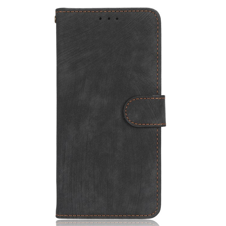 RFID Blocking Phone Cover For Honor X7, Foldable Stand Magnetic PU Leather Protective Phone Wallet Case - Black