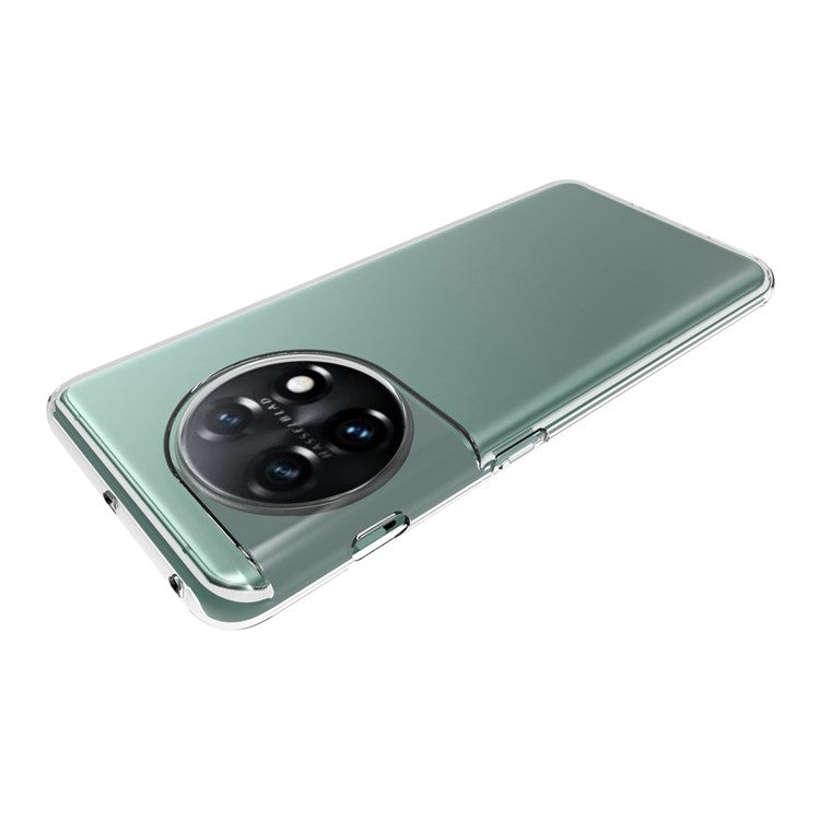 10Pcs / Pack For OnePlus 11 5G TPU Phone Case Inner Watermark-Free Anti-scratch Crystal Clear Cover