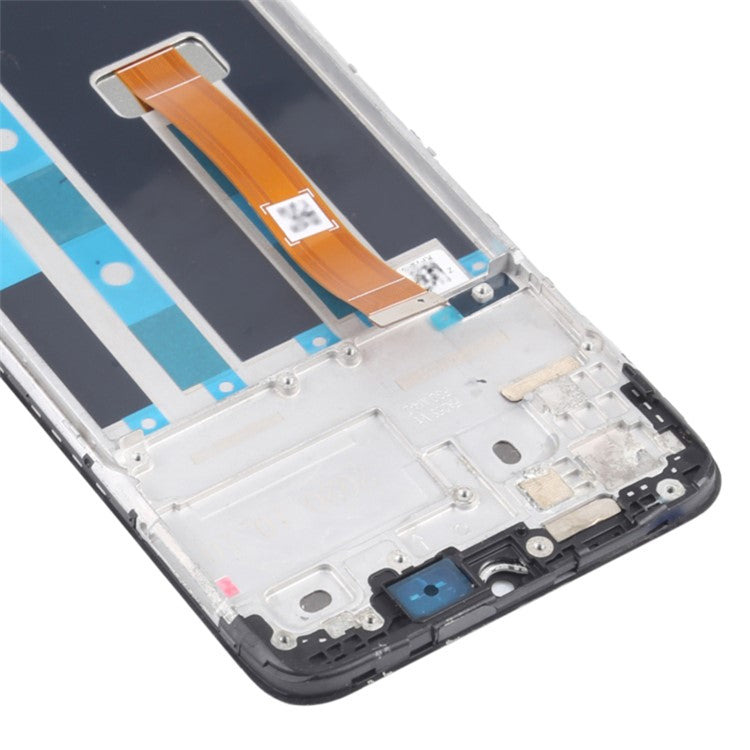 For Oppo A15s / A15 / A35 / A16K OEM Grade S LCD Screen and Digitizer Assembly + Frame Part (without Logo)