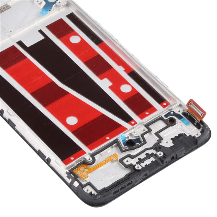 For OPPO A91 / Reno3 4G Grade B OLED Screen and Digitizer Assembly + Frame Part (without Logo)