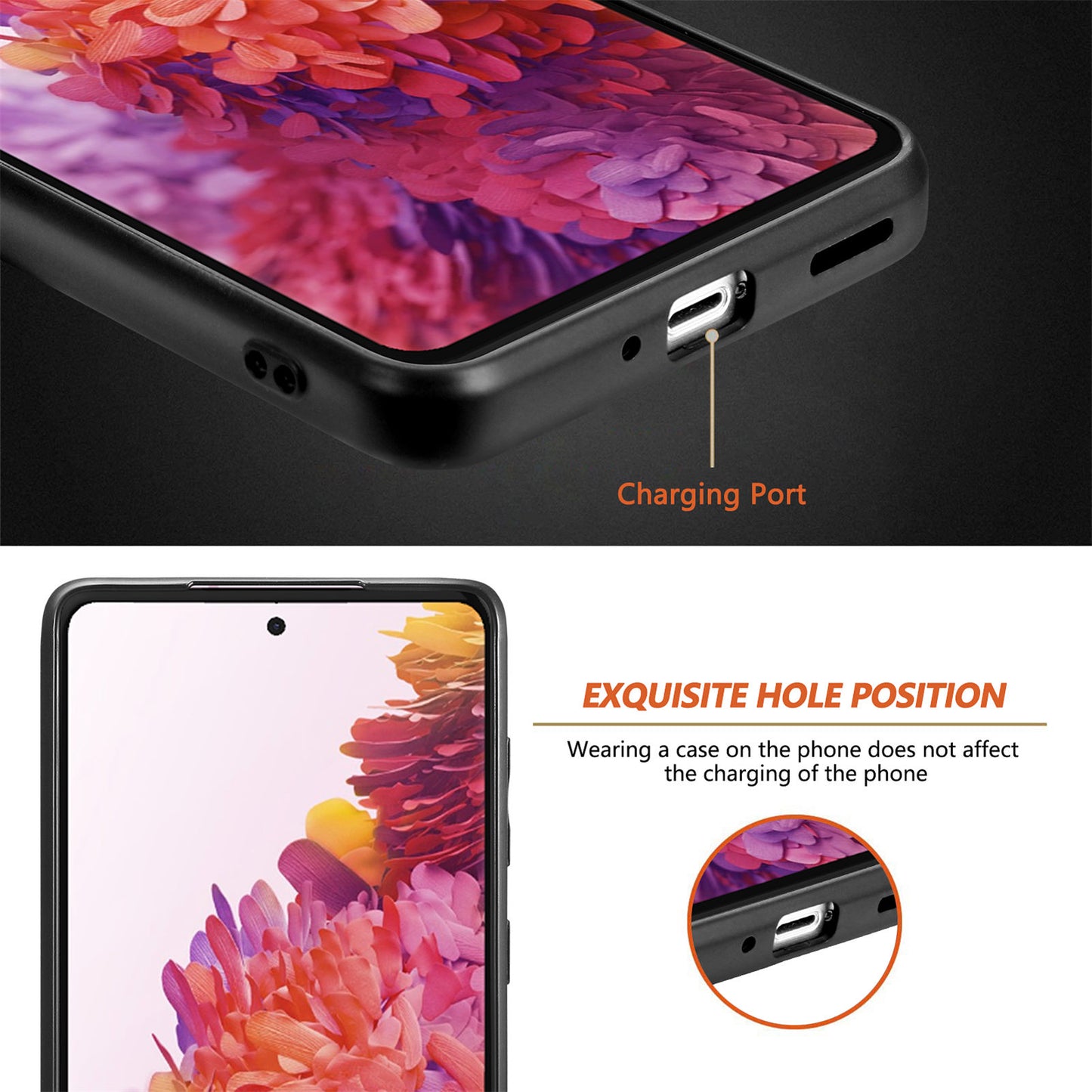 For Samsung Galaxy S20 FE 5G / S20 FE / S20 FE 2022 / S20 Lite Camouflage Pattern Leather Coated PC+TPU Cover Phone Case - Brown