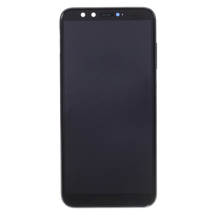 For Huawei Honor 9 Lite Grade C LCD Screen and Digitizer Assembly + Frame Replacement Part (without Logo) - Black