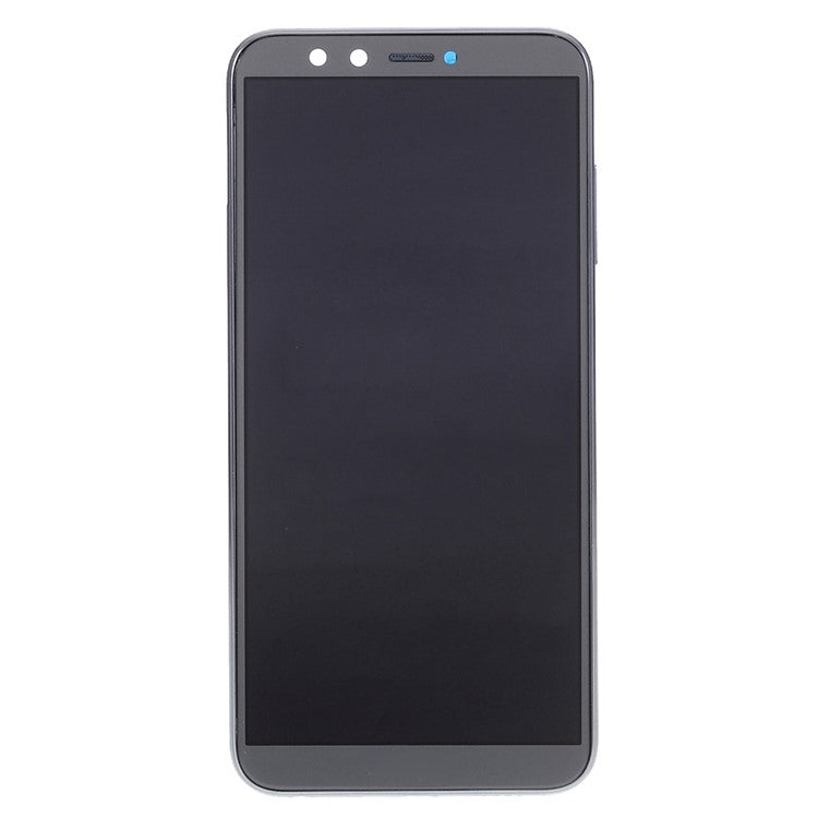 For Huawei Honor 9 Lite Grade C LCD Screen and Digitizer Assembly + Frame Replacement Part (without Logo) - Grey