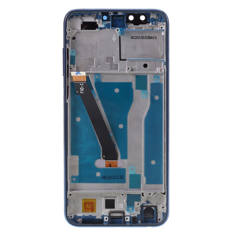 For Huawei Honor 9 Lite Grade C LCD Screen and Digitizer Assembly + Frame Replacement Part (without Logo) - Blue
