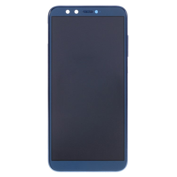 For Huawei Honor 9 Lite Grade C LCD Screen and Digitizer Assembly + Frame Replacement Part (without Logo) - Blue