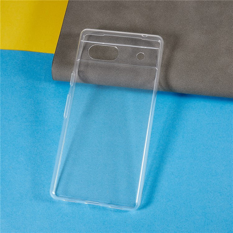 For Google Pixel 7a High Transparency Clear Flexible TPU Phone Case Phone Back Protector Ultra Thin Design