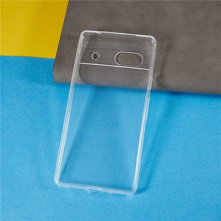 For Google Pixel 7a High Transparency Clear Flexible TPU Phone Case Phone Back Protector Ultra Thin Design